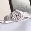 H0968 Ceramic Watch Fashion العلامة التجارية 33 38 ملم ساعة معصم مقاومة للماء ، فاخرة ووتش ووتش هدايا العلامة التجارية الفاخرة مشاهدة R254I