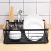 Hooks Practical Dish Storage Rack kan användas i hemmakontorets sovsal Store -rätter hjälper till att dränera snabbt inte lätt rost