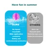Kum Oyun Su Eğlencesi 15 adet yeniden kullanılabilir açık havada kendi kendine kilitleme mutlu plaj oyuncakları çocuk bombaları havuz hızlı doldurma yaz renkli silikon 230621