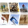 Casques de moto En plein air Cyclisme Bandana Mesh Face Cover Demi-masque Hang-Ear Ice Silk Neck Gaiter Cool Tube Scarf Sport Running Randonnée