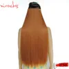 Hair pieces WJLZ505027s 2PieceLot XiRocks 5 Clips Synthetic in Straight Blonde Color 230621