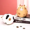 Novelty Items Bear Rabbit Piggy Bank Money Plastic Coin For Attracting Money Jar Coins Money Box Large Savings Box Coins Child Easter Gift 230621
