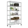 82 "x48" x18 "6 Tier Wire Shelving Unit Heavy Duty in hoogte verstelbare Wire Shelving Heavy Duty