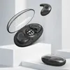 Nyhetsartiklar Invisible Sleep Wireless hörlurar IPX5 Vattentät Mini Wireless Earphone Digital Battery Display Sports Earbuds Handsfree för AL 230621