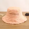 Cappelli a tesa larga Cappello da donna a secchiello Panama Fashion Visiera parasole Traspirante Pescatore Protezione Coda Cap Summer Beach 230621