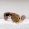 Mode-accessoires ontwerpers zonnebrillen luxe zonnebril persoonlijkheid UV-bestendige bril populaire mannen vrouwen Goggle Voor mannen brillen frame Vintage