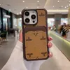 Beautiful Card Slot Phone Cases iPhone 15 14 13 12 11 pro max Luxury Leather Case Hi Quality 18 17 16 15pro 14pro 13pro 12pro 11pro X Xs 7 8 mini with Logo Packing