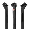 Bike Stems ZNIINO NO 20mm Carbon offset Seatpost 27.2 30.8 31.6 400 350mm Cycling Parts MTB Road HP118 6colors 230621