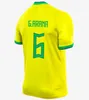 VINI JR 24 25 CASEMIRO JESUS BrAZiLs RICHARLISON soccer jerseys Camiseta RAPHINHA PAQUETA RODRYGO Brasil maillots football shirt men woman kids uniform 2022 ANTONY