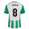 Юакин футбольные майки 22 23 24 24 Real Betis 4th B.iglesias Camiseta de Futbol Juanmi Canales Fekir 2023 2024 Специальная футбольная рубашка Copa del Rey Final Men Kid