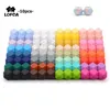 Bable The Lofce Toys LOFCA10PCS 14 -мм мини -шестиугольный силиконовый шарики BEETETH