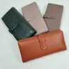 Wallets Fashion Casual Cowhide Tri Fold Long Wallet Clutch For Women Soft Genuine Cow Leather Purse Ladies Organizer Pouch
