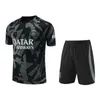 2023 PSGs treino camisas de futebol colete homem terno de treinamento ShortS terno 23 24 NOVO Paris Sportswear Football Jersey kit uniforme Chandal moletom Conjunto de camisola