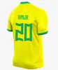 VINI JR 24 25 CASEMIRO JEZUS BRAZILIË RICHARLISON voetbalshirts Camiseta RAPHINHA PAQUETA RODRYGO Brasil maillots voetbalshirt heren vrouw kinderuniform 2022 ANTONY