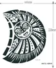 Temporary Tattoos 3pcsset Tattoo 'Fast Furious' Dwayne The Rock Johnson tattoo big size Body Arm Leg Art Sticker flash 230621