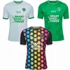 Camisas de futebol AS Etienne 2023 2024 KRASSO WADJI CHAMBOST PETROT LOBRY NKOUNKOU BAMBA CAFARO casa fora Saint 23 24 camisa de futebol