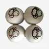 Print Wool Felt Dryer Balls Laundry Softener Balls 6cm 7cm Sheep Star Customise Pattern Felted Wool Ball Help Dry Clothes