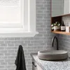 Wall Stickers Rectangular Antique Self-adhesive Brick Pattern Tiles Waterproof And Oilproof 3D For Kitchen