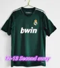 1998 Maglie da calcio retrò di Real Madrids Maglie da calcio Guti Ramos Seedorf Carlos Ronaldo 11 13 14 15 16 Zidane Raul Vintage 96 97 98 99 00 02 03 04 05 05