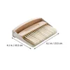 Scope Dustpans Mini Broom Dustpan Brush Set per Desktop Keyboard Table Cage Pulizia auto e animali domestici 230621