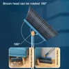 Brooms Dustpans Sweeper Folding Dustpan Set Practical Cleaning Scraper Broom Home Pet Hair Grabber Sweeping Combination Tools 230621