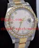 Top Quality Mechanical Automatic Men's Watch 116333 2 Tone 18K Yellow Gold/SS Diamond Bezel 41MM Mens Sports WristWatches