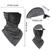 Motorcycle Helmets Sun Protection Face Cover Breathable Summer Cold Feeling Cycling Neck Gaiter Comfortable Sunscreen Veil Unisex Cooling