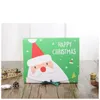 Christmas Eve Big Gift Box Santa Claus Fairy Design Kraft Papercard Present Party Favor Activity Box Red Green Gifts Package Boxes TH0016