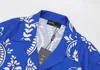 6# Luxus-Designer-Hemden für Herren, modisch, geometrisches Druck-Bowling-Hemd, Hawaii-Blumen-Freizeithemden, Herren, Slim-Fit, kurze Ärmel, Vielfalt M-XXXL, Nr. 50