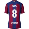 23 24 Lewandowski Gavi Barcelonas Soccer Jerseys Pedri Rosalia 4th Ansu Fati de Futbol Camisetas Raphinha Football Shit