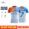 Other Sporting Goods Wholesale Costimized 100% Ployester Adults Football Jersey Shirts Mens Soccer Uniform Shirt Youth Kit F549 230621