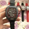 2022 3A- Mode Casual Sport Montre pour homme Gel de silice pour femme anti-encrassement watch319e