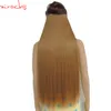 Hair pieces wjz1207027J 2piece Xirocks Synthetic Clip in Straight Length Clips Matte Fiber Apricot Color s 230621