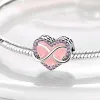 Pour pandora bijoux à breloques 925 perles de charme accessoires Infinite Love Family Forever Heart charm set Pendentif DIY Fine