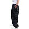 Fashion Baggy Cargo Pants Trendy Loose Men Casual Hip hop Harem Cotton Straight Trousers Wide Leg Plus Size XXXL Streetwear Clothing Male Bottoms