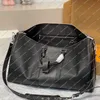 Män mode casual designe lyx Keepall 50 resväska duffel väskor korsar kropp messenger väskor axelväska topp spegel kvalitet m53763 handväska