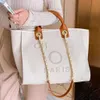 Luxury Women's Hand Canvas Beach Bag Tote Handväskor Klassiska stora ryggsäckar Kapacitet Små kedjepaket Big Crossbody KD3S 60% Factory Outlet Sale