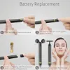 Home Beauty Instrument 3D Roller T Shape Face Massager 24K Gold Energy Bar Arm Eye Midje Ben Anti Rynkor Lyft Hud Care Tools 230621