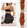 Talia Shaper Shapewear dla kobiet Control Butt Lifter Metties Wysoka talia Fajas Shorts z zamkiem zamkiem Hook Fake Booty Plus Size 230621