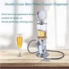 Copos de vinho 900 ML Beer Tower Drink Liquor Dispenser Gun Pump 12S Beverage Alcohol Gas Station Bar Tool p230621