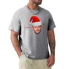 Regatas masculinas Happy Chris Mas H T-Shirt Edition T-Shirt Anime Mens Cotton Shirts