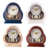 Table Clocks Clock Lamp Battery Powered Home Decoration For Bedroom