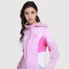 Охотничьи куртки Женщины на открытом воздухе кожа ультраточно воздухопроницаемая одежда для быстрого высыхания на спортивную пешеходную куртку с анти-UP