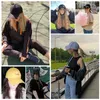 Ball Caps Cotton Women Baseball Cap Litera haft haftowy Outdoor Sun Hat Unisex Solid Kolor Prosty hip hop regulowany zwykły maska ​​230621