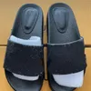 2023 Designer Slippers lvitys Flip-flops Men's Brand Leather flat beach shoes Summer Black frosted real cowhide sandals with dust bag Size 35-43