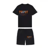 Designer heren Trapstar T-shirt Polo's Paar Brief T-shirt Dames trapstars Mode T-shirt Set EU maat S-2XL