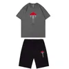 Дизайнерская мужская футболка Trapstar Polos Пара букв писем футболка женская мода Fashion Set Set Eu Size S-3XL