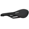 Siodła rowerowe Balugoe Carbon Leather Road Saddle MTB Rower Mountain Racing Pu Oddychająca miękka poduszka siedziska 230621