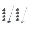 Hand Push Sweepers Triangle Mop 360 Rotatable Extendable Adjustable 130 cm Cleaning For Tub Tile Floor Wall Deep 230621