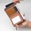 Wallets Fashion Men's Coin Purse Classic PU Leather Short Wallet Zipper Business ID Bank Holder Mini Male Money Clutch Bag